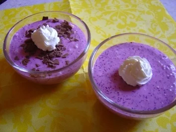 Heidelbeerquark - Rezept