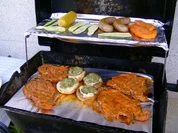 Rezept: gegrillte Riesenchampignons gegrillte Riesenchampignons - Rezept