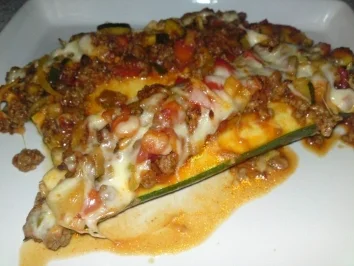 Rezept: Überbackene Zucchini Überbackene Zucchini - Rezept