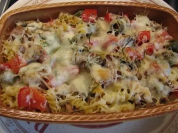 Thunfisch-Nudelauflauf - Rezept