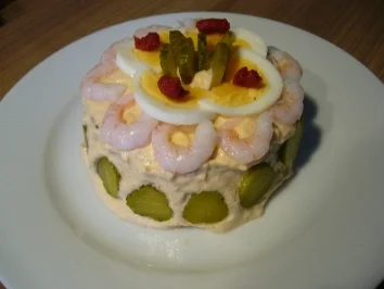 Smörgastarta für den Single-Haushalt - Rezept