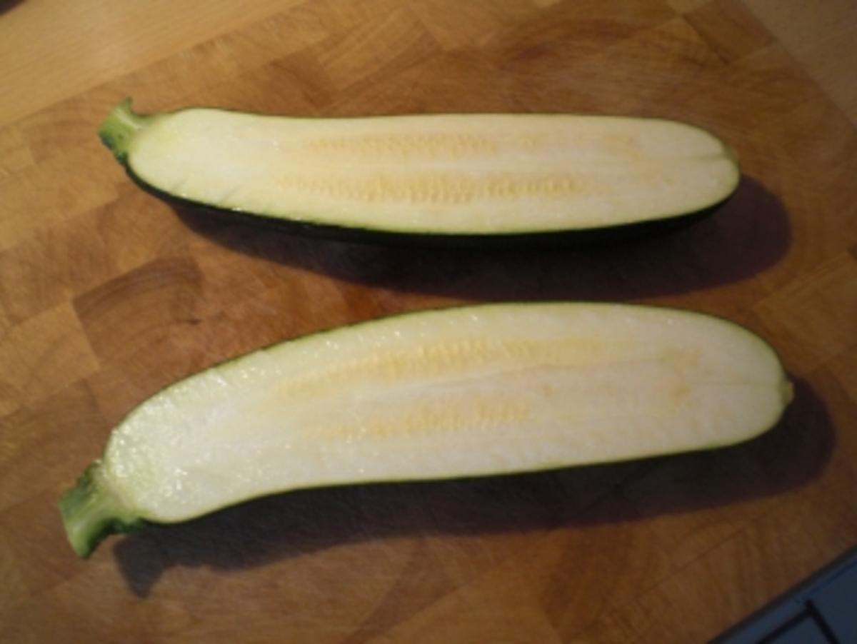 Überbackene Zucchini - Rezept