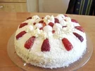 Erdbeer Raffaello Torte - Rezept
