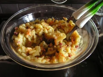 Kartoffelsalat ohne Majo - Rezept
