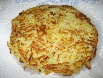 Reibekuchen mit Tomate und Käse - Rezept - Bild Nr. 4