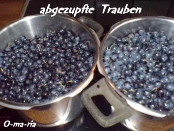 Eingemachtes  Wein-Trauben -Gelee - Rezept - Bild Nr. 3