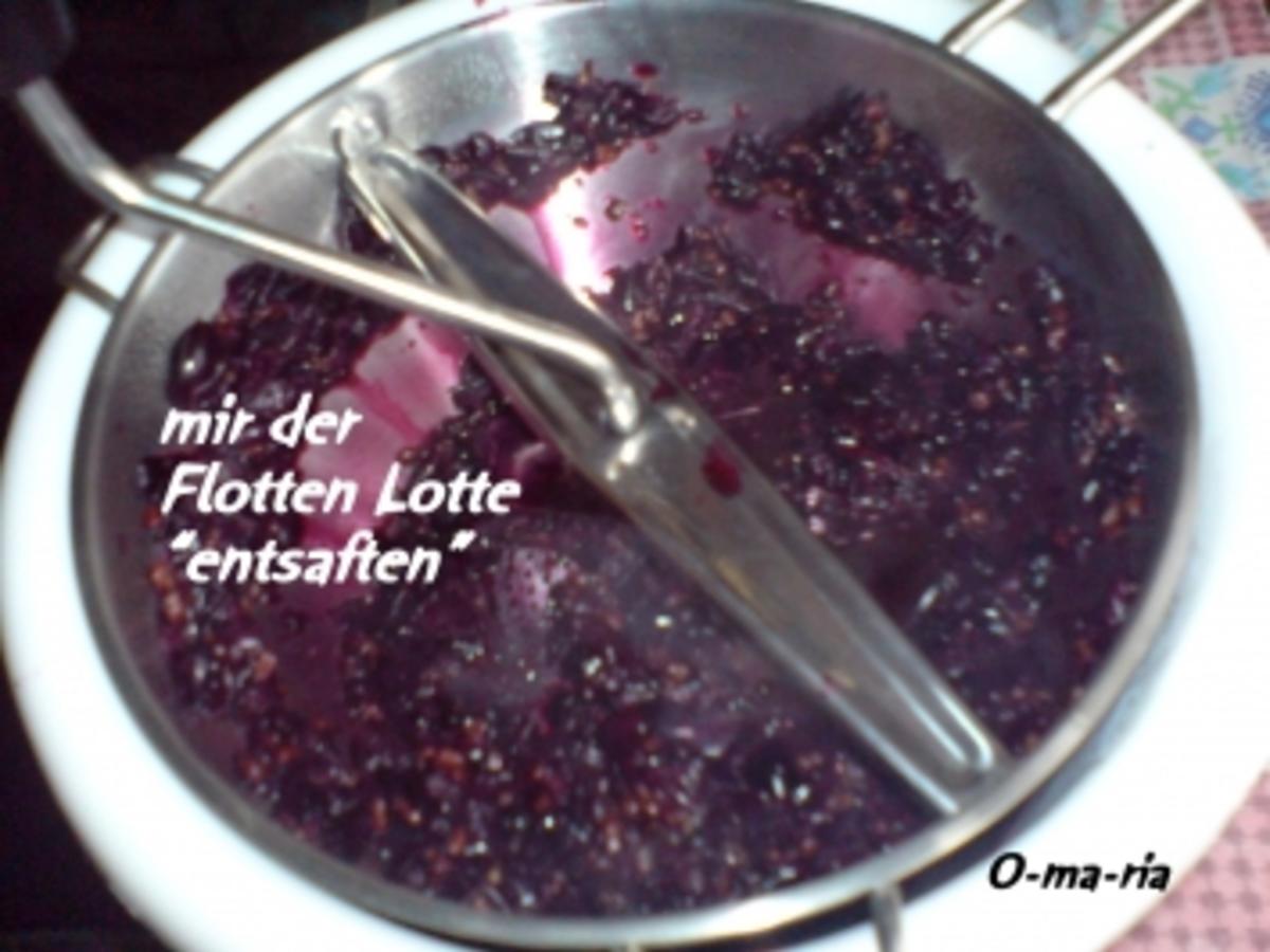 Eingemachtes Wein Trauben -Gelee - schnell &amp; einfach - 206 kcal/100g