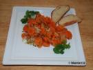 Möhrensalat mit Ingwer - Rezept