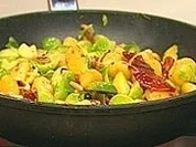 Gnocchipfanne mit Rosenkohl - Rezept