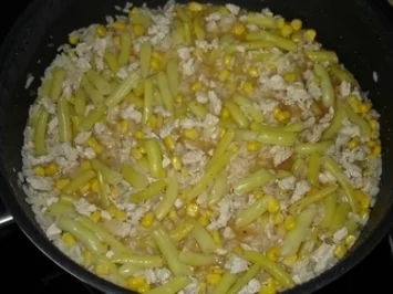 Reispfanne mit Bohnen und Mais - Rezept - Bild Nr. 2