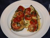 Auberginen mit Mozzarella - Rezept