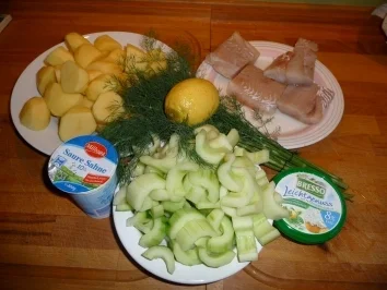 Lachs mit Schmorgurkengemüse - Rezept - Bild Nr. 2