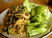 Zuchini-Nudelpfanne - Rezept