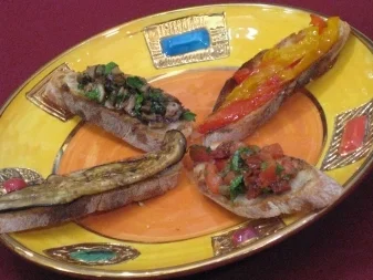 Bruschette diverse - Rezept