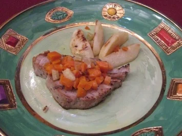 Tonno alla calabrese e per contorno patate - Rezept
