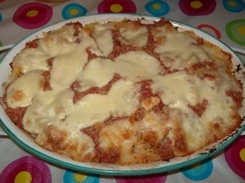 Rezept: Thunfisch-Nudel-Gratin Thunfisch-Nudel-Gratin - Rezept