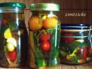 Zucchini & Cocktailtomaten – eingelegt - Rezept