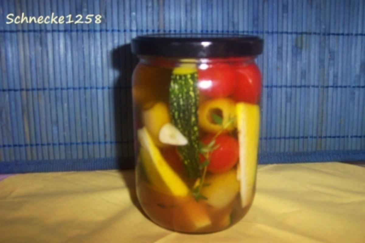 Zucchini & Cocktailtomaten – eingelegt - Rezept - Bild Nr. 2