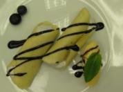 Blaubeerhippen mit Zitroneneis - Rezept