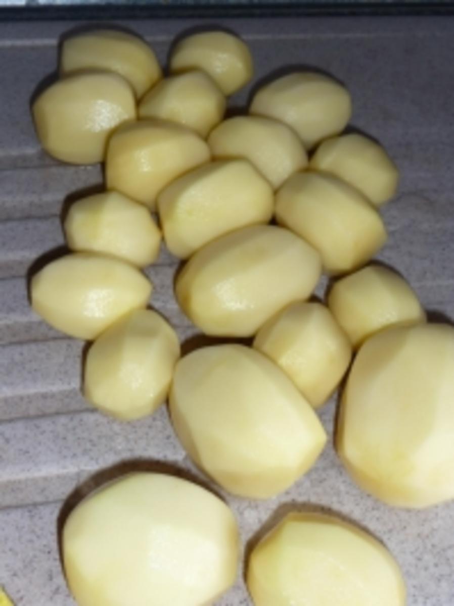 Kartoffel-Kasseler-Pfanne mit Ei - Rezept - Bild Nr. 2