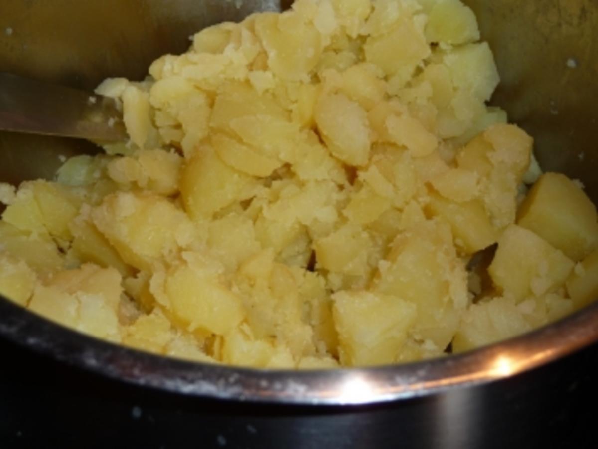 Kartoffel-Kasseler-Pfanne mit Ei - Rezept - Bild Nr. 5