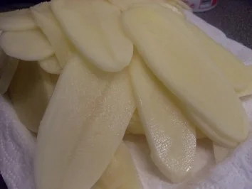 Rezept: Panierte Kartoffelscheiben Bild Nr. 2 Panierte Kartoffelscheiben - Rezept - Bild Nr. 2