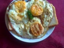Eier auf Toast- Frühstück - Rezept