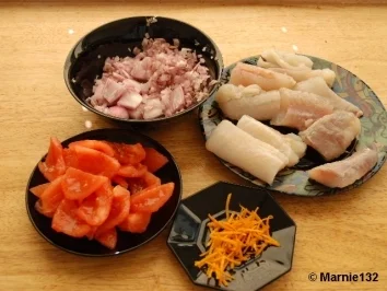 Seeteufel mit Rotwein-Sternanis Soße - Rezept - Bild Nr. 3