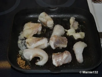 Seeteufel mit Rotwein-Sternanis Soße - Rezept - Bild Nr. 5