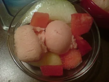Eis "Melonen-Trio" - Rezept