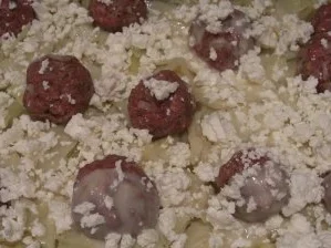 Hackbällchen auf Kartoffel - Weißkohl - Bett - Rezept - Bild Nr. 2