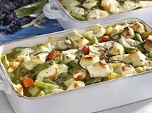 Provenzalischer Fetakäse-Bohnen-Auflauf - Rezept