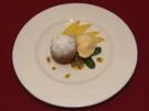 Lauwarmer Schokoladenkuchen mit Mango (Margot Werner) - Rezept