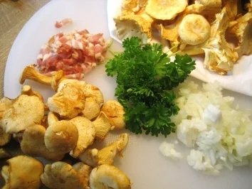 Lendchen mit Pfifferlingen - Rezept - Bild Nr. 3