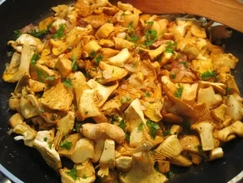 Lendchen mit Pfifferlingen - Rezept - Bild Nr. 4