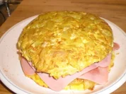 Rezept: Tortilla de patatas rellena (Gefรผllte spanische Tortilla) Tortilla de patatas rellena (Gefรผllte spanische Tortilla) - Rezept