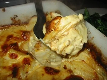 Cremige Knoblauch Kartoffeln - Rezept