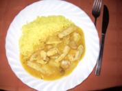 Fl/Pute: Fruchtiges Putencurry - Rezept