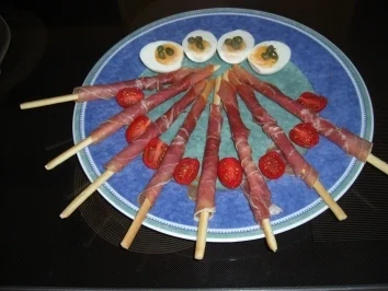 Rezept: Inges-Schinkenfackeln Bild Nr. 3 Inges-Schinkenfackeln - Rezept - Bild Nr. 3