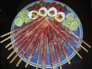 Rezept: Inges-Schinkenfackeln Bild Nr. 4 Inges-Schinkenfackeln - Rezept - Bild Nr. 4