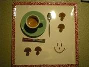 Zucchini Kuchen Pilze zum Kaffee - Rezept