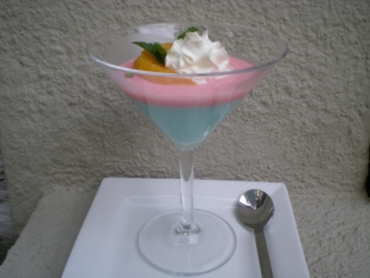 Bilder für Desserttraum in blau - Rezept