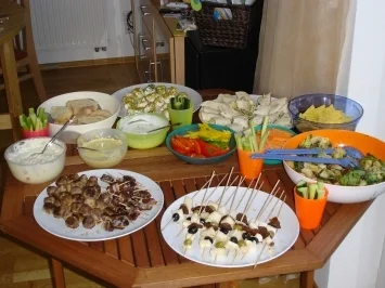 Rezept: Geschmischtes Buffet Dank kochbar - DANKE Geschmischtes Buffet Dank kochbar - DANKE - Rezept
