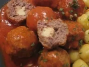 Hackbällchen " Formaggio" - Rezept