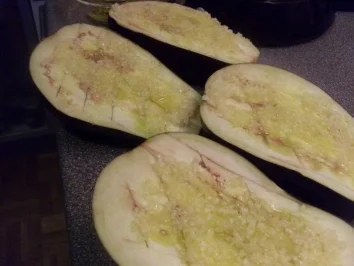 Auberginen / Melanzani - Aufstrich - Rezept - Bild Nr. 2