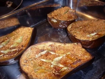 Auberginen / Melanzani - Aufstrich - Rezept - Bild Nr. 3