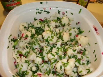 Blumenkohlsalat nach Omas Rezept - Rezept