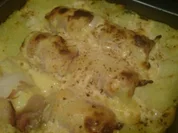 Überbackener Lauch - Rezept