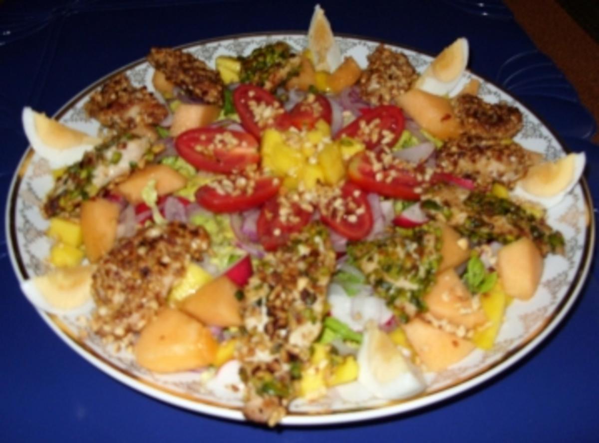 Abendlicher Sommer-Salat mit Pfiff - Rezept von Rosalinde111