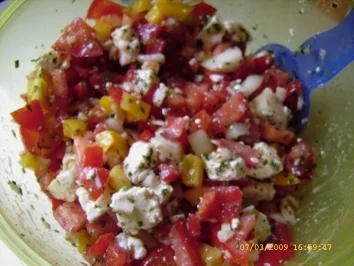 Rezept: Fetasalat Bild Nr. 8 Fetasalat - Rezept - Bild Nr. 8